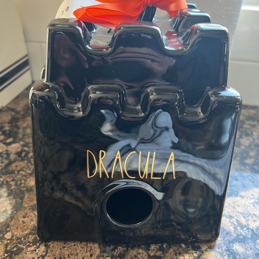 Rae Dunn Dracula birdhouse - Picture 2 of 5